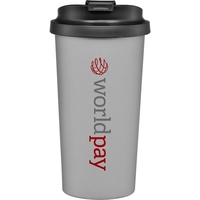 16 oz. tumbler made with vacuum insulated, double-wall stainless steel,...