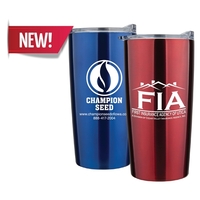 This 20 Oz. Stainless Steel Double wall Tumbler comes in various... from ASI...