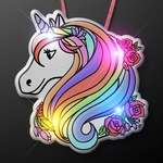 Light Up Unicorn Blinky Necklace