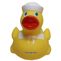Sailor Duck rubber duck are floats upright with weight balanced.... from ASI...