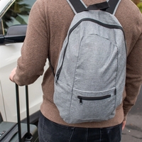 The SmushPack Backpack folds up into a compact, lightweight zippered...