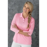 Lady Palm Performance Mini Mesh Polo