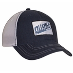 Synthetic Linen Cap w/ Contrast Stitching And Mesh