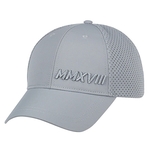 Pearl Nylon Cap With Perforated Side And Back Panels