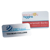 Full Color Sublimated Metal Badge... from ASI 81500 Navitor Inc / Navitor...