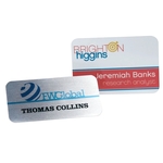 Full Color Sublimated Metal Badge - 2" x 3"