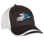 Heavy Weight Brushed Cotton Cap w/ Jersey Mesh