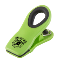 Small bag clip with magnet, black rubber ring, and interior gripper.... from...