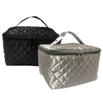 Fashionable Quilted Cosmetic Bag
