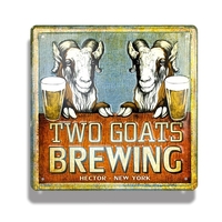 12" x 12" crossing sign with two holes.... from ASI 50120 Dixie Seal & Stamp...