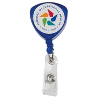 Inverted Triangle Badge Reel