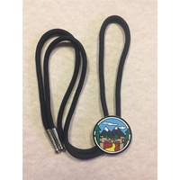 Bolo 1.5" round with a full color, sublimated imprint