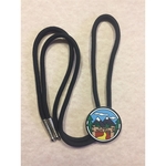 Bolo 1.5" round with a full color, sublimated imprint