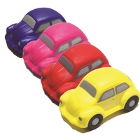 VW Bug/Beetle Shaped Squeezable Stress Reliever Toy... from ASI 74779 O & S...