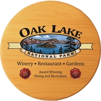 Pack of round bamboo coasters with customization.... from ASI 55675 Galaxy...