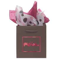 Made from 180 GSM matte laminated paper, these shopping totes feature... from...