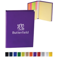 Sticky book including 100 sheets 4" x 3" in yellow, 25... from ASI 57956...