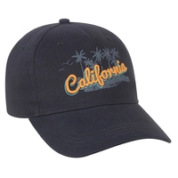 5-Panel Structured Brushed Cotton Cap