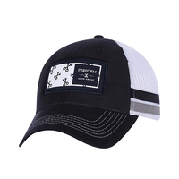 Six panel trucker cap with side taping cap.... from ASI 80129 Quake City Caps