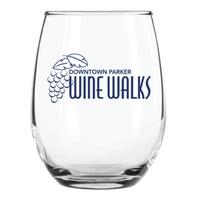 9 oz. Stemless Wine Glass.... from ASI 36705 Archer's Decorative Glass Corp /...