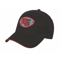 Structured Brushed Cotton With Sandwich Cap