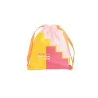 Large gift bag with a ribbon drawstring, made of 7 oz.... from ASI 74710 Numo