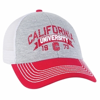 Jersey Knit Trucker w/ Contrast Visor & Button