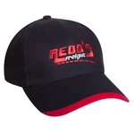 Brushed Cotton Cap with Wave Visor