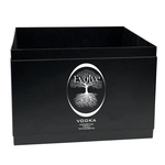 Square Metal Napkin Holder- Black