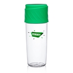 16 oz. Dual Sip-N-Snack Plastic Water Bottle