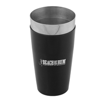 28 oz. stainless steel shaker cup with black vinyl coating.... from ASI 62677...