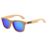 Quality Bamboo sunglasses with mirrored lenses.... from ASI 57371...