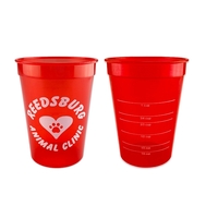 12 oz. measuring cup. FDA compliant--safe for food contact; 1-color screen......