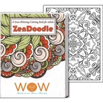ZenDoodle Stress Relieving Coloring Book for Adults