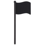 6" Large Flag Cocktail and Food Pick