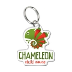Custom Shape Acrylic Key Ring up to 3 sq inches