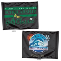 Golf Flag - 2-Sided 14" H x 20" W 2-side Rectangle w/insert