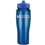24 oz. Translucent Contour Bottle with Push Pull Lid