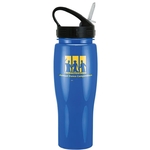 24 oz. Contour Bottle with Sport Sip Lid & Straw