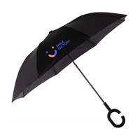 Folding umbrella with a manual opening, 42" arc and "C" handle... from ASI...