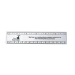 Metal Ruler (6.25" x 1.25")