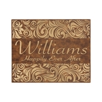 16" x 20" Leatherette Wall Decor