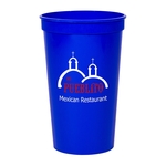 22 oz. Smooth Colored Stadium Cup