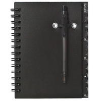 Spiral 50 page lined notebook and pen.... from ASI 61125 Hit Promotional...