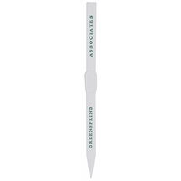 6.5" ski-shaped plastic drink stirrer and appetizer pick.... from ASI 59683...