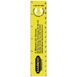 6" Bookmark Ruler