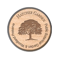 USA MADE Dimensional Lapel Pin - Wood Insert