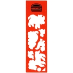 6" Farm Animals Stencil Ruler