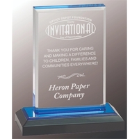 Silver Beveled Impress Acrylic... from ASI 72657 Active Life Promo / Apres Ski