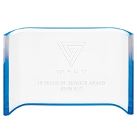 Blue Acrylic Crescent... from ASI 72657 Active Life Promo / Apres Ski